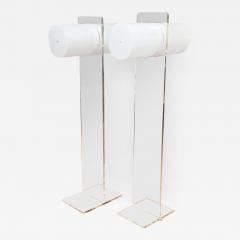 Neal Small Marvelous Mod Lucite Floor Lamps in the Manner of Neal Small - 362913