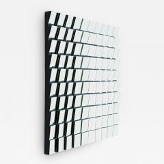 Neal Small Mid Century Modern Geometric Wall Hanging Mirror by Neal Small - 2571805
