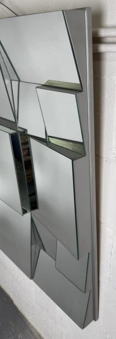 Neal Small Neal Small Modern Cubist Multi faceted Sculptural Wall Mirror - 3481263