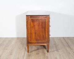 Neapolitan Chest of Drawers in Walnut with Plum Wood Inlay Italy 19th Century - 4146664