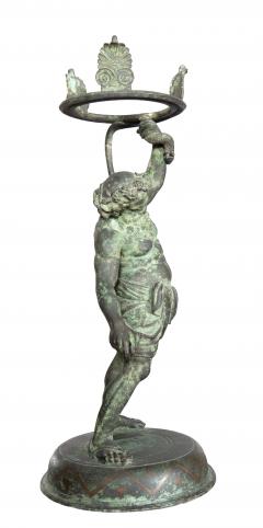 Neapolitan Grand Tour Bronze Of Silenus After The Antique - 4382609