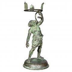 Neapolitan Grand Tour Bronze Of Silenus After The Antique - 4383693