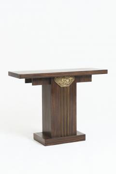 Near Pair of Art Deco Console Tables - 4161137
