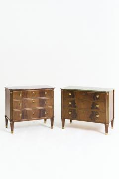Near Pair of Marble Top Chests of Drawers - 4315864