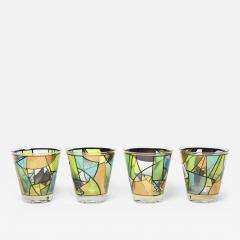 Ned Harris Set of Four Lowball Glassware by Ned Harris 1960 United States - 2710032