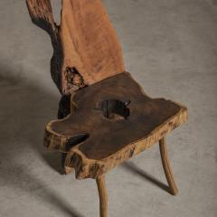Nen Lounge chair Chama in solid wood contemporary Brazilian design - 3221091