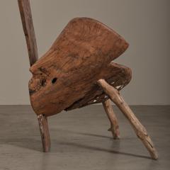 Nen Lounge chair in reclaimed solid wood contemporary Brazilian design - 3223265