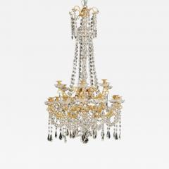 Neo Rococo Chandelier With Baccarat Crystal Drops - 4788407