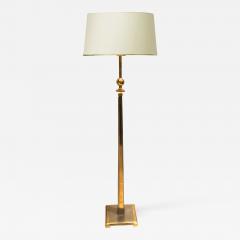 Neo classic sturdy gold and silver bronze floor lamp - 907601