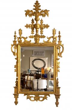 Neoclassic Italian Giltwood Mirror - 4723620