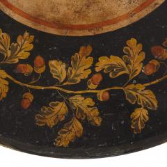 Neoclassical 19th century Italian scagliola table surface - 2737321