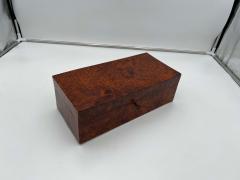 Neoclassical Biedermeier Box Walnut Roots Wood France circa 1820 - 2355290