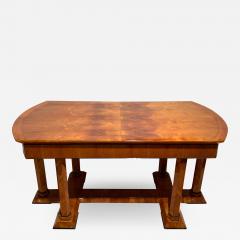 Neoclassical Biedermeier Desk Cherry Veneer Six Columns Austria circa 1830 - 2131748