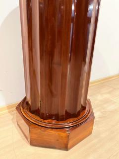 Neoclassical Biedermeier Drum Cabinet Mahogany Marble France circa 1830 - 2856736