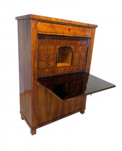 Neoclassical Biedermeier Secr taire Walnut Yew Ebonized Germany circa 1830 - 1907603