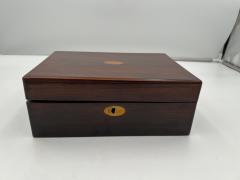 Neoclassical Box Rosewood Mother of Pearl France 19th century - 3036637