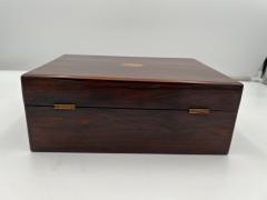 Neoclassical Box Rosewood Mother of Pearl France 19th century - 3036642