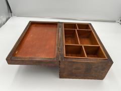 Neoclassical Box Walnut Veneer South Germany circa 1860 - 3036778