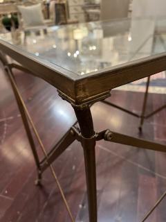 Neoclassical Bronze and Glass Empire style Occasional Table - 4206005