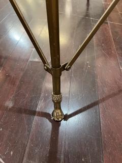Neoclassical Bronze and Glass Empire style Occasional Table - 4206006