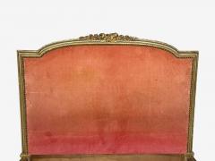 Neoclassical Clayed Gilt Carved Wood Twin Bedframe France 1900s - 4334605
