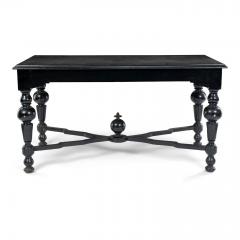 Neoclassical Ebonized Swedish Console Table - 3159295