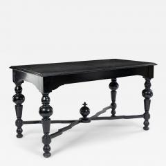 Neoclassical Ebonized Swedish Console Table - 3161288