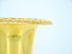 Neoclassical Gilt Campana Form Wine Cooler or Ice Bucket - 3167313