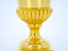 Neoclassical Gilt Campana Form Wine Cooler or Ice Bucket - 3167317