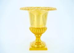 Neoclassical Gilt Campana Form Wine Cooler or Ice Bucket - 3167330