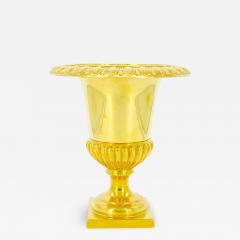 Neoclassical Gilt Campana Form Wine Cooler or Ice Bucket - 3170737