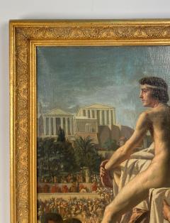 Neoclassical Grand Tour Italian Painting circa 1840 - 2758998