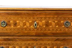 Neoclassical Inlaid 3 Drawer Commode Likely Italian Possibly Maltese ca 1770 - 2180441