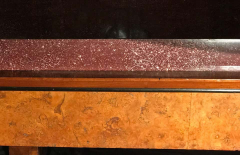 Neoclassical Italian Center Table with Imperial Porphyry Marble Tabletop - 1774879