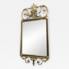 Neoclassical Italian Gold Leaf Mirror with Wood Frame - 1921107