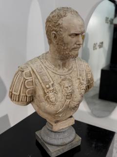 Neoclassical Marble Bust of a Roman General - 4310563