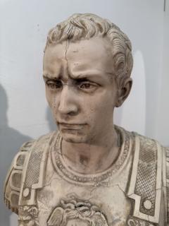Neoclassical Marble Bust of a Roman General - 4310583