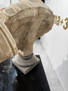 Neoclassical Marble Bust of a Roman General - 4310585