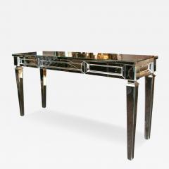 Neoclassical Modern Mirrored Console Table - 3116164