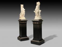 Neoclassical Mother and Children Marble Sculptures Italy 1920s - 4103132