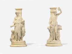 Neoclassical Mother and Children Marble Sculptures Italy 1920s - 4103134