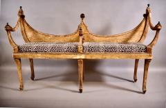 Neoclassical Painted Bench - 2198453