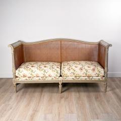 Neoclassical Painted Settee Swedish 19th century - 3121757