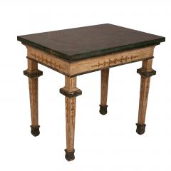 Neoclassical Painted Side Table Italy 19th Century - 2594399