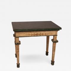 Neoclassical Painted Side Table Italy 19th Century - 2596367