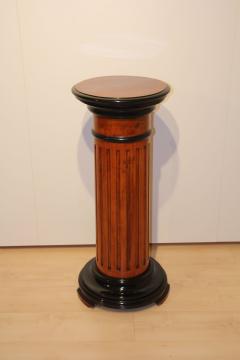 Neoclassical Rotating Pedestal Beech Wood French Polished Germany circa 1920 - 2957932