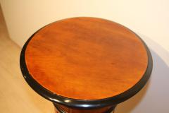 Neoclassical Rotating Pedestal Beech Wood French Polished Germany circa 1920 - 2957937