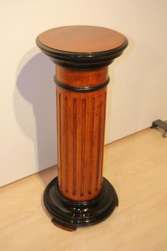 Neoclassical Rotating Pedestal Beech Wood French Polished Germany circa 1920 - 2957943