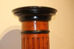 Neoclassical Rotating Pedestal Beech Wood French Polished Germany circa 1920 - 2957944