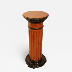 Neoclassical Rotating Pedestal Beech Wood French Polished Germany circa 1920 - 2962698